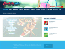 Tablet Screenshot of bushidokids.rs